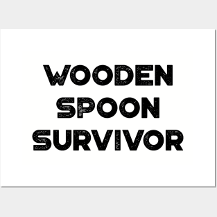 Wooden Spoon Survivor Funny Posters and Art